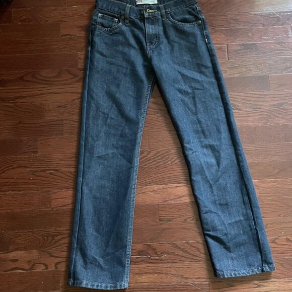 Levi’s Dark Wash Straight Leg Jeans | Classic Fit | Size 14 - Picture 7 of 7